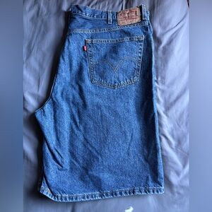 Levi's 550 Classic Blue Jean Shorts for Men Size 46 Waist
